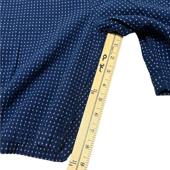 Goodfellow & Co Blue Flat Front Shorts Summer Essential Linden Short Size 40 - Picture 5 of 10